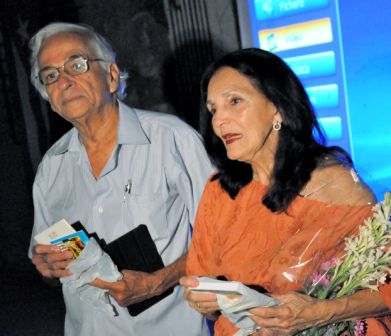 Eslinda Nuñez-Actriz y Manuel Herrera-Director