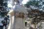 Estatua de Cervantes en la actualidad
