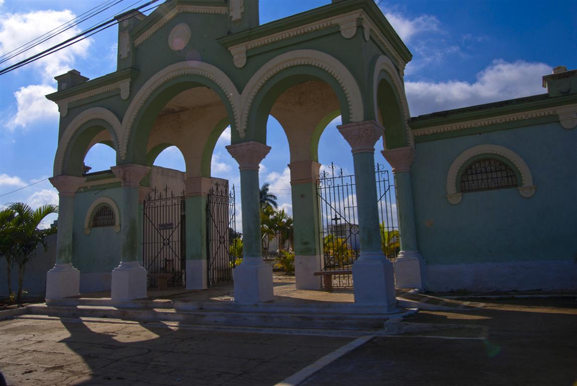 Entrada del Cementerio General de Remedios