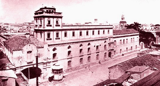 Observatorio y Convento de Belén hacia 1900