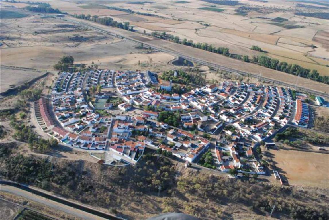 Vista aérea de Guadajira