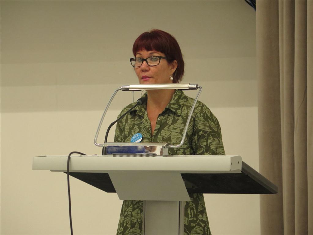 Onedys Calvo, directora del Centro para la Interpretación de las Relaciones Culturales Cuba-Europa