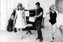 Françoise Dorléac, Jacques Demy and Catherine Deneuve on the set of Les Demoiselles de Rochefort