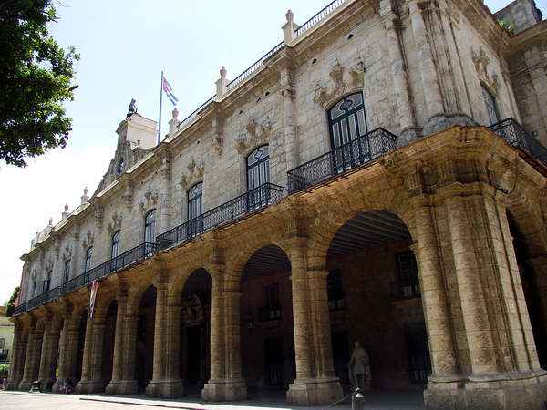 Museo de la Ciudad, otrora Palacio de los Capitanes Generales, en el Centro Histórico de La Habana