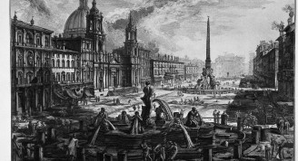 Giovanni Battista Piranesi: "Vedute di Roma" - Piazza Navona (1778) -