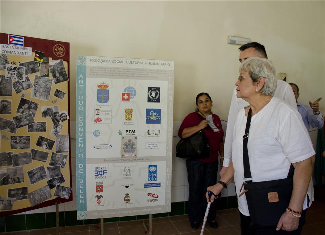 La celebración coincidió con la visita de Virginia Bonoan, experta en temas de Solidaridad Internacional del Consejo de Derechos Humanos de Naciones Unidas. 