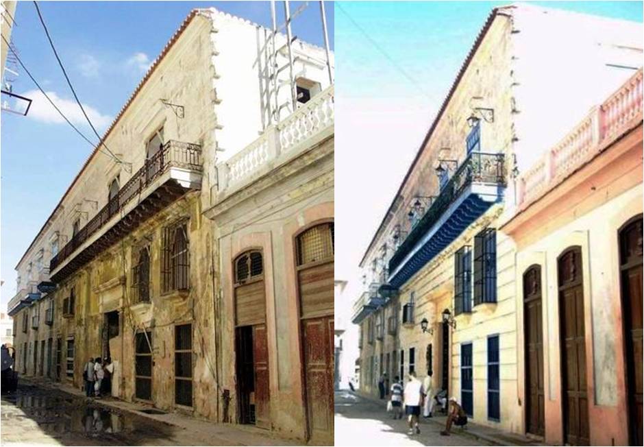 San Ignacio 411 antes y después