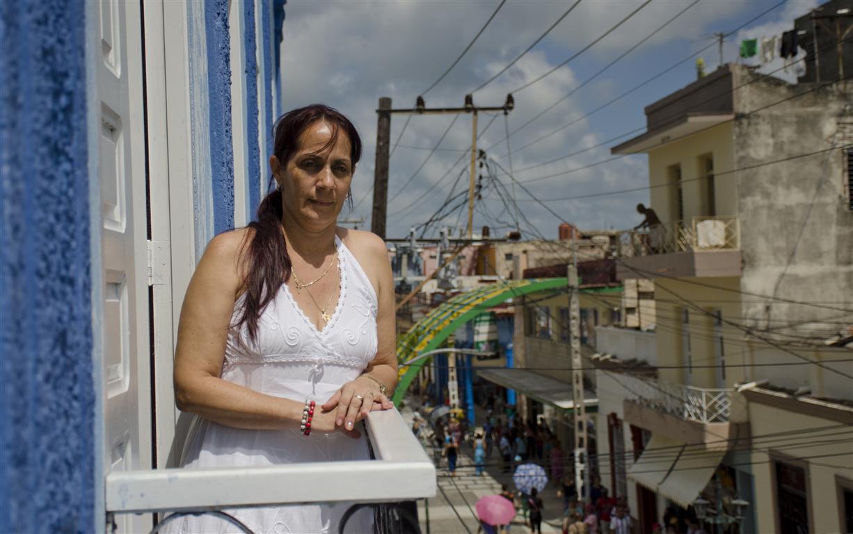 Damiana Pérez Figueredo, directora de la Casa de la Nacionalidad Cubana 