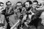 Fidel Castro entrevistado por la periodista estadounidense Barbara Walters, 1975.