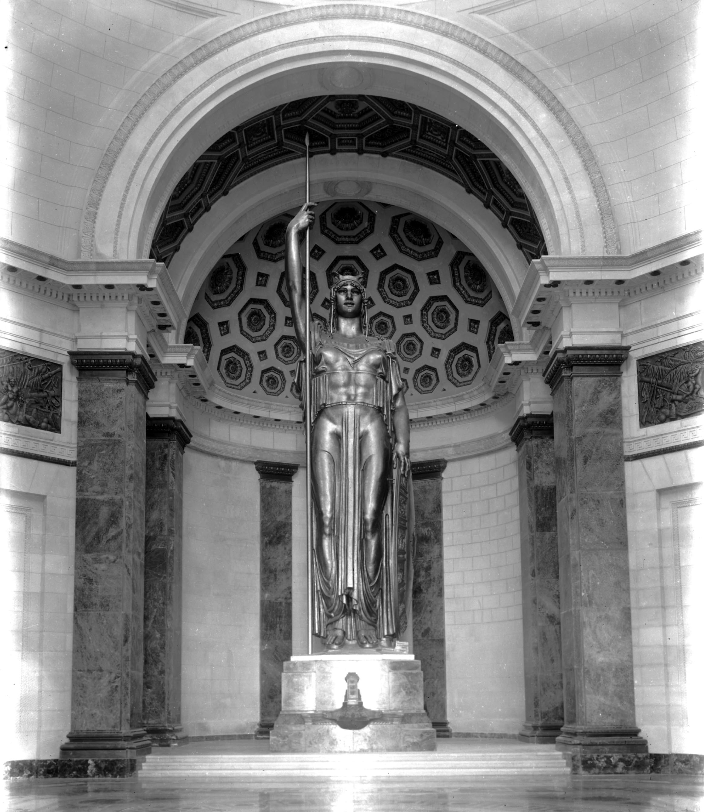 Estatua de La República. Capitolio 1929