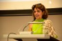 Lesbia Méndez, directora de Patrimonio Cultural de la OHCH en la nauguración del encuentro el 28 de noviembre