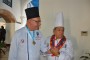 Ramiro Macías González, Presidente de la Asociación Culinaria de Varadero, y Adolfo Espinosa, Chef Ejecutivo e impulsor de los cursos de cocina artística en Matanzas