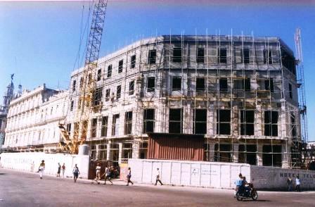5-hotel Telégrafo, obras de reconstrucción