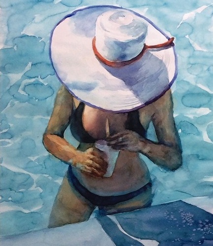 Afiche AQUAZUL 70x50cm