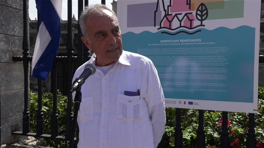Alberto Navarro, Embajador de la UE en Cuba