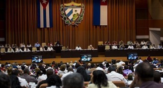 Segunda jornada de trabajo del Primer Periodo Ordinario de Sesiones de la IX Legislatura de la Asamblea Nacional. Foto: Irene Pérez/ Cubadebate.