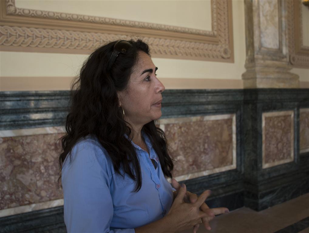 Mariela Mulet Hernández, jefa de la Unidad Presupuestada de Inversiones (UPI) Prado