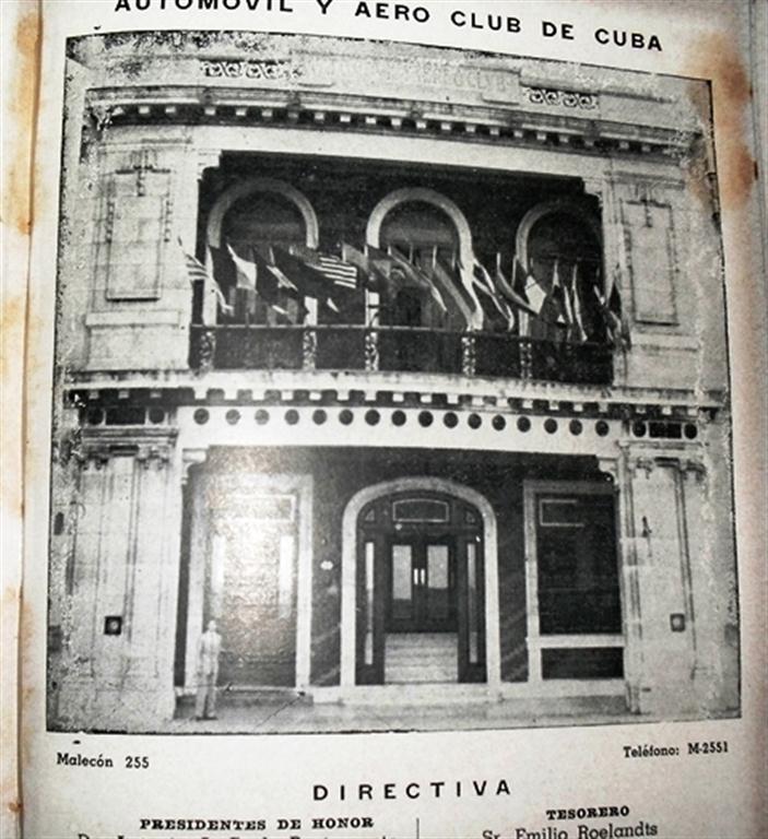 Aeroclub, foto de la prensa 1925