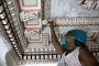 Trabajos de restauración en los techos del segundo nivel del Capitolio de La Habana, labor constructiva a cargo de la Oficina del Historiador de la Ciudad (OHC). Foto: Omara García Mederos/ACN.