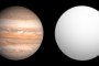 comparación COROT 3b con Jupiter
