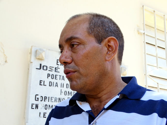 Ludín Fonseca, director de la Oficina del Historiador de la Ciudad de Bayamo 
