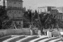 La casa en 1936, cuando se construía el Anfiteatro de la Avenida del Puerto