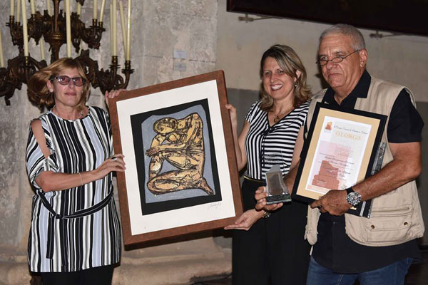 Cementerio Santa Ifigenia, Premio Nacional de Conservación 2019, momentos del acto de premiación