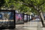 «Utopía», exposición fotográfica de Gabriel Guerra Bianchini, se expone en el Paseo del Prado como parte de la XIII Bienal de La Habana. Foto: Ismael Francisco/ Cubadebate.