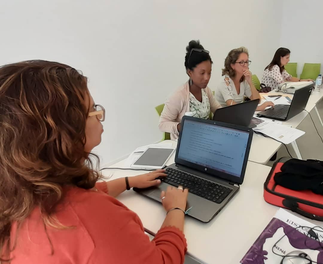Sesión de trabajo en la Fundación Ciudadanía