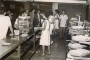 Departamento de panadería-dulcería, década de 1950