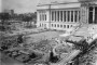 Construcción del Capitolio (subiendo la estatua de La República) 1929