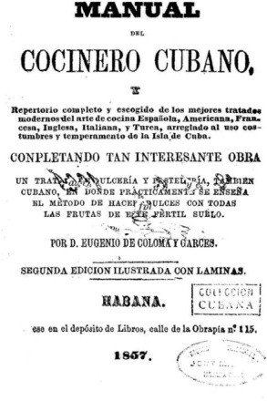 primer libro de cocina