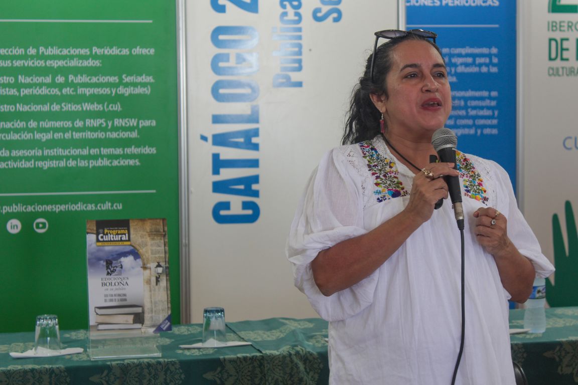 Katia Cárdenas, Directora del Programa Cultural