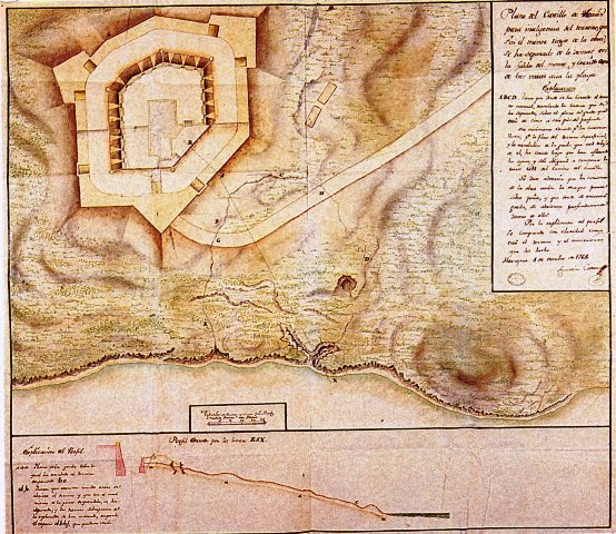 Plano de Atarés, 1765