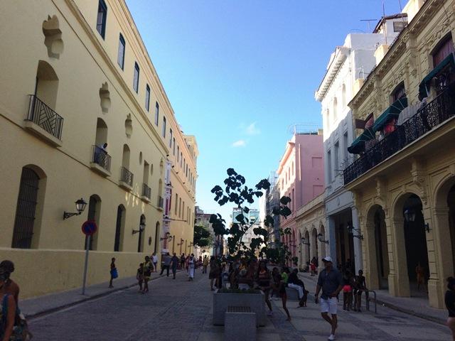 Plazuela de Belén después de los trabajos, septiembre de 2019