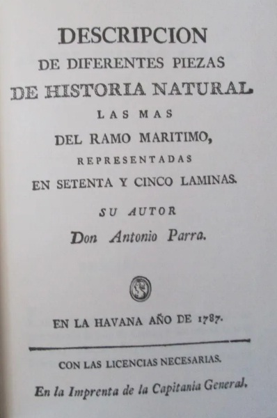 Libro de Antonio Parra