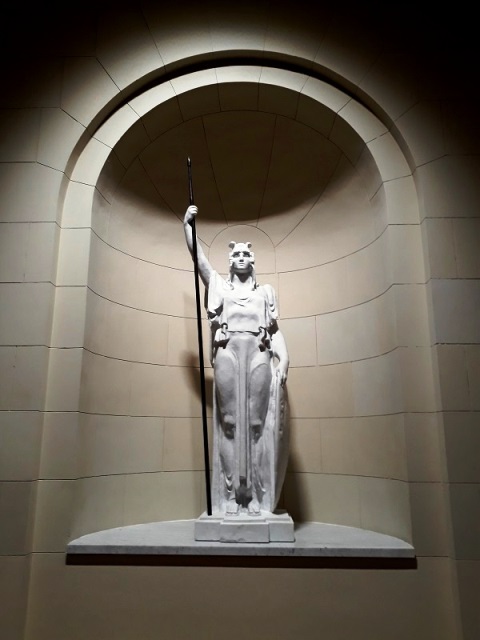 Maqueta de la estatua de la República (en Capitolio)