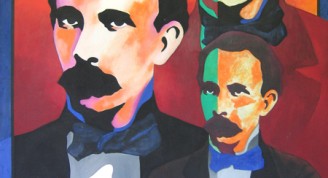 Martí, 1971, Raúl Martínez, Tinta sobre cartulina
72 x 50 cm