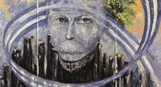 Para un amigo, 1998, Ángel Mayet, Óleo sobre tela, 70 x 50 cm