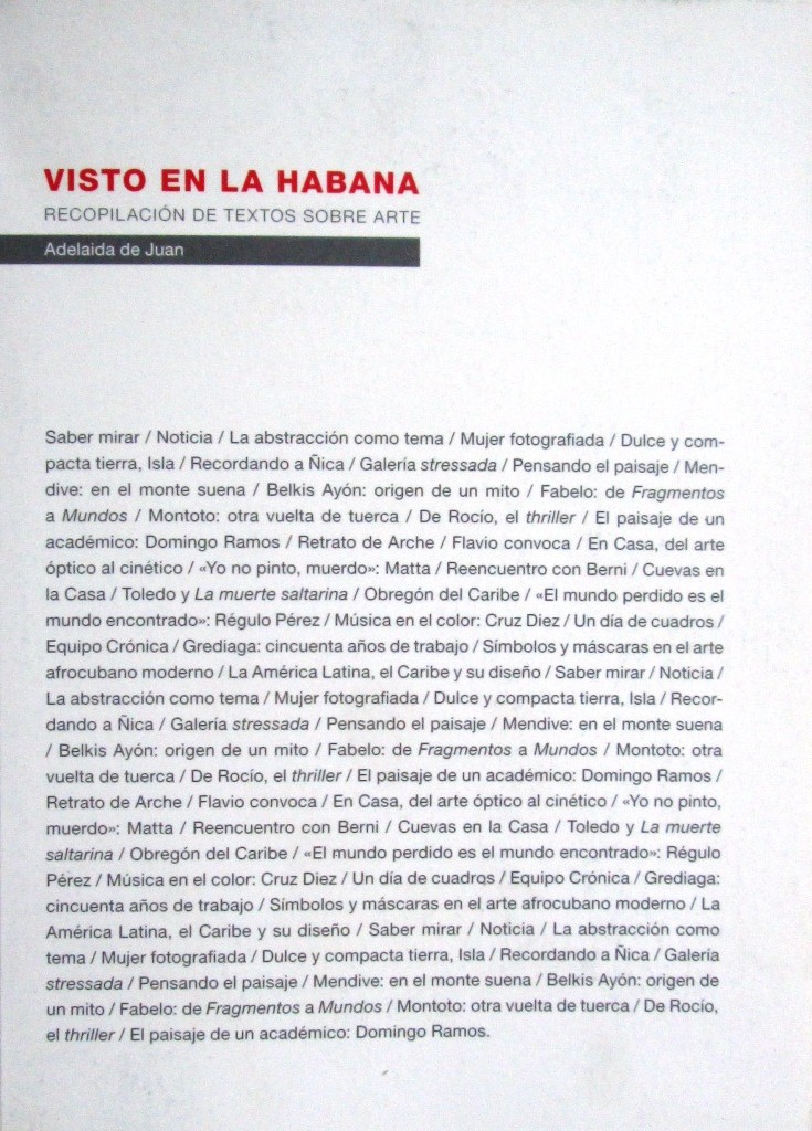 Visto en La Habana