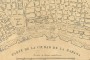Detalle del Plano Topográfico de los Barrios Extramuros de la Ciudad de La Habana 1841. Zona donde luego se trazaría la manzana No. 14