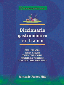 Libro diccionario gastronómico