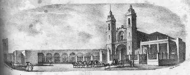 Plaza del Cristo, 1841