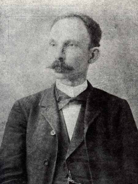 Retrato de Martí, parecer estar hecho durante su primera visita a Cayo Hueso, en diciembre de 1891. 