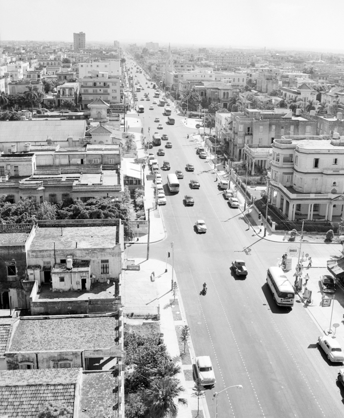 Calle 23 de I hacia 12, 1954