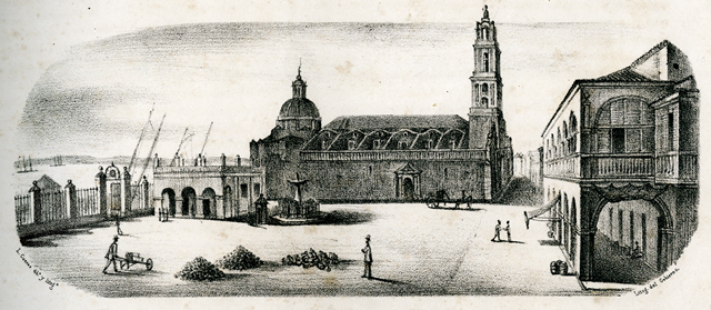 Plaza de San Francisco 1841