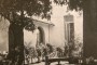 Dominicas Americanas, parte del patio y el jardín en la década de 1950