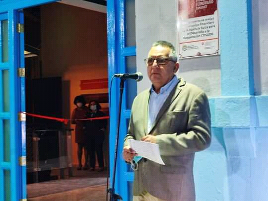 Director de la Oficina del Historiador de Camaguey Jose Rodiguez Barreras Museo Ferroviario