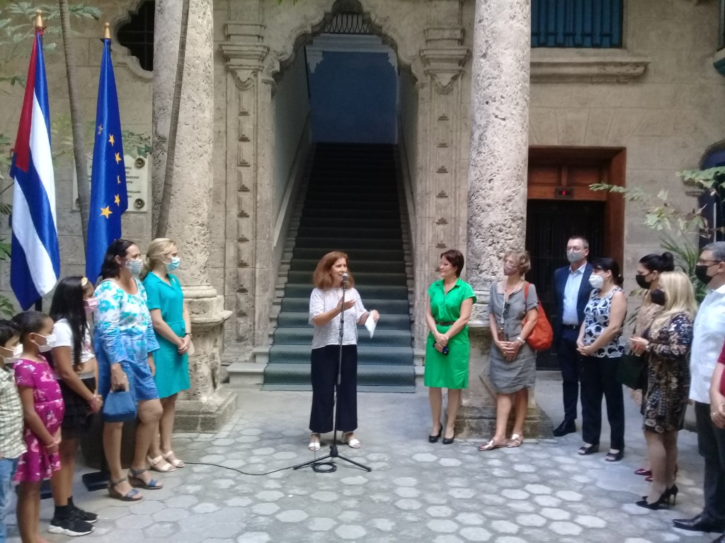 Embajadora de la Unión Europea habla de las motivaciones de este Concurso Infantil (Mediano)