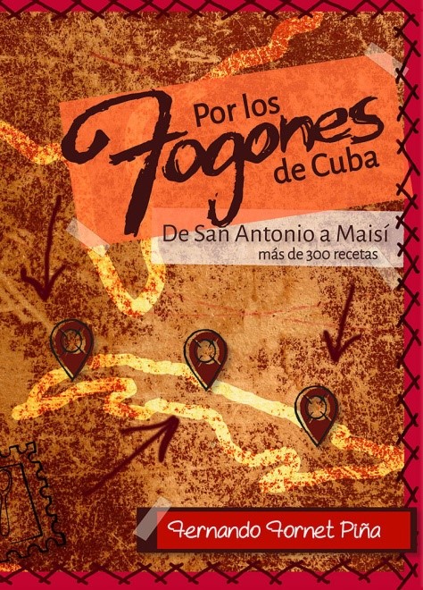 libro Por los fogones de Cuba
